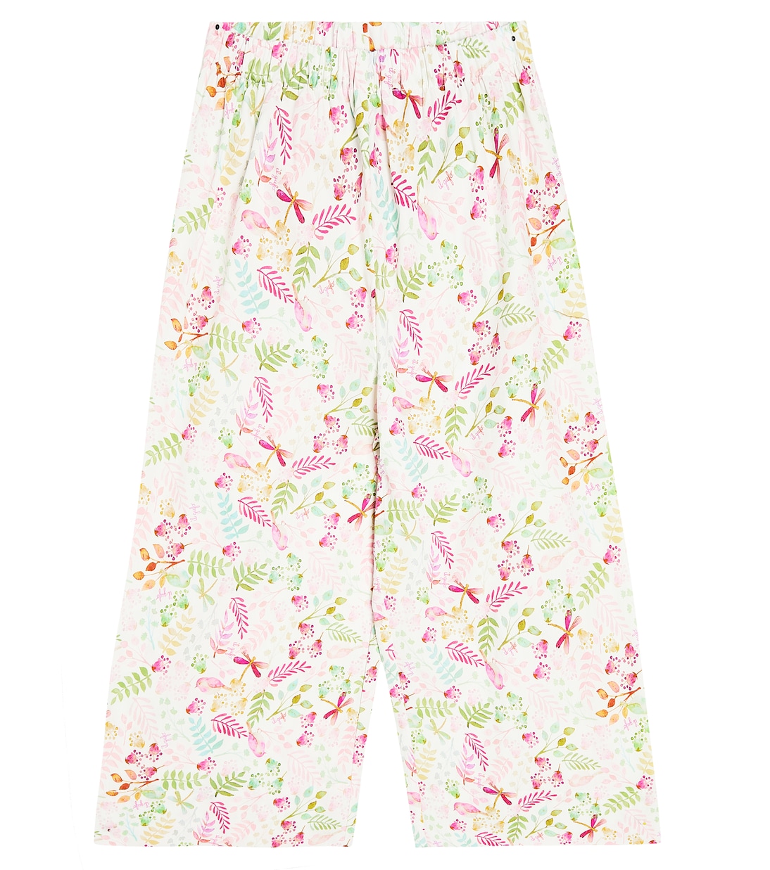 Pantalon en coton à fleurs | Il Gufo