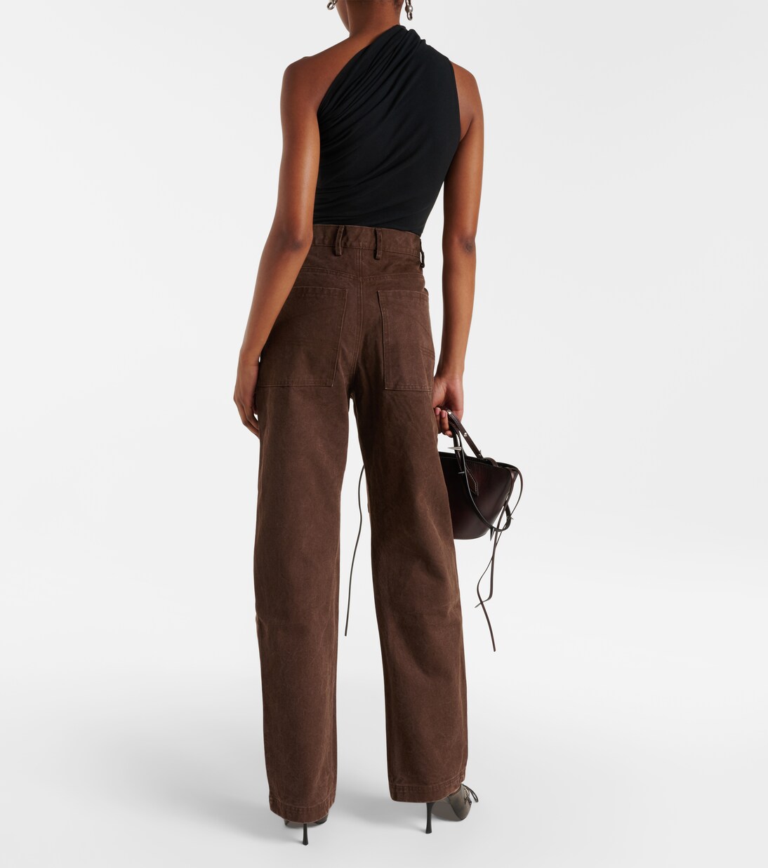 High-Rise Straight Jeans | Entire Studios