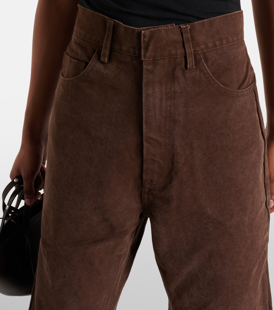 High-Rise Straight Jeans | Entire Studios