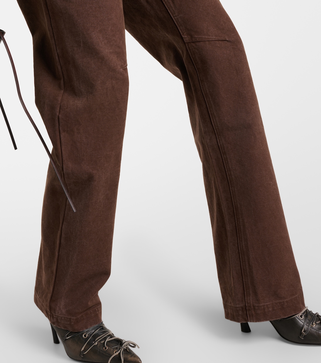 High-Rise Straight Jeans | Entire Studios