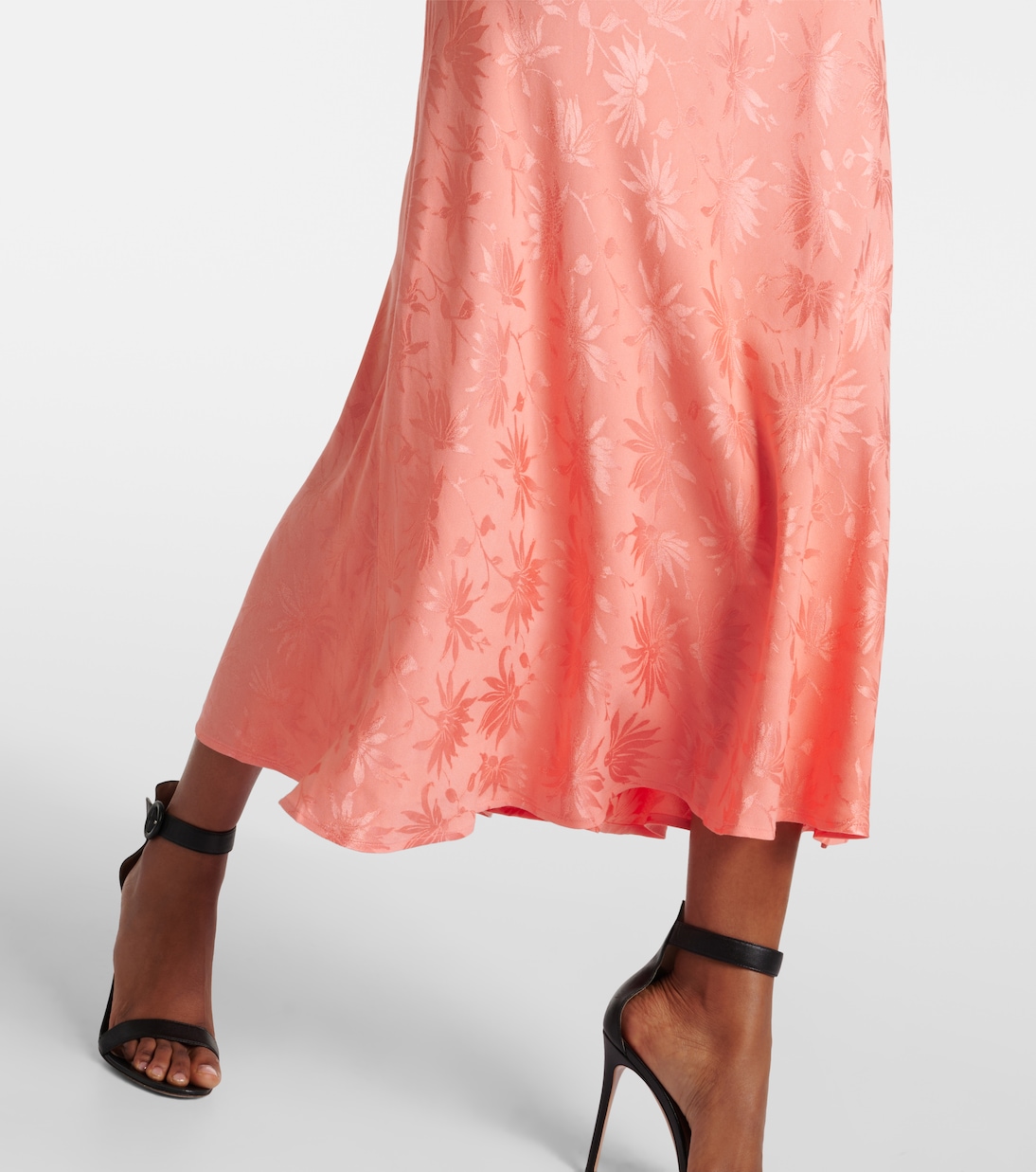 Abito midi Sandrine in jacquard | Rixo
