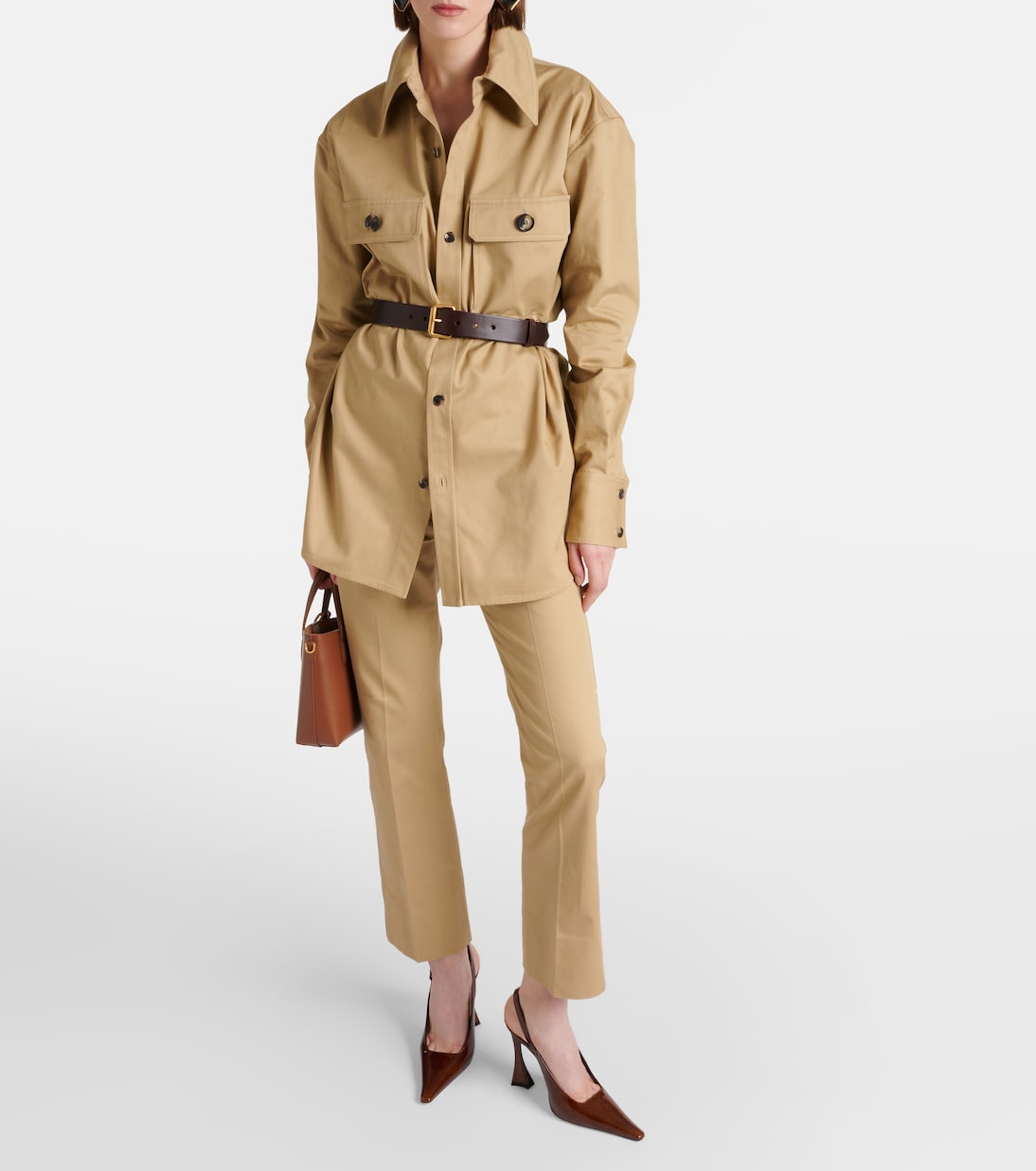 Escarpins Dune en cuir verni | Saint Laurent