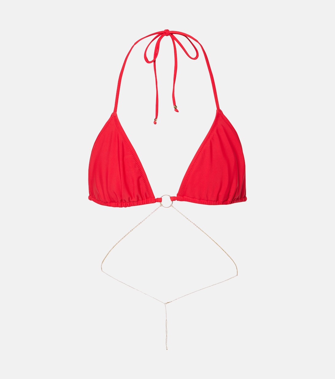 Top de bikini triangular Chain | Bananhot
