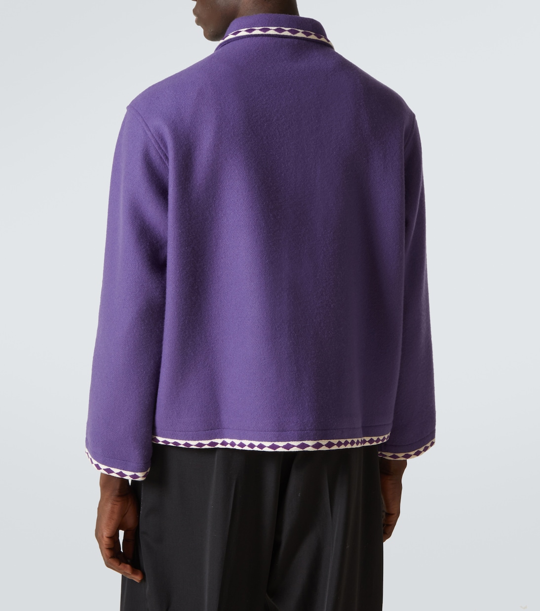 Bronco embroidered wool jacket | Bode