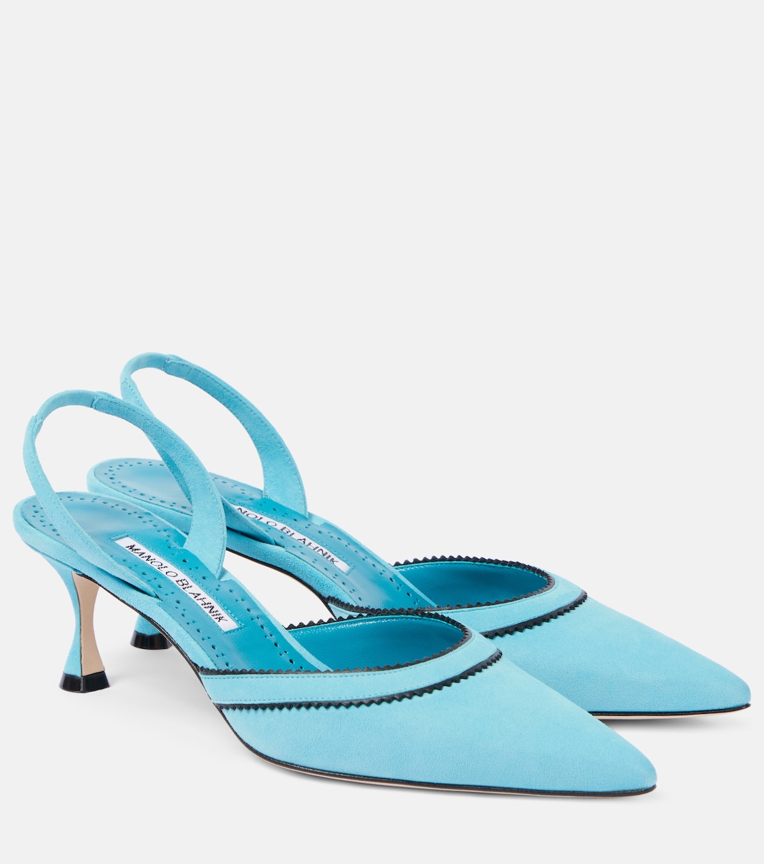 Escarpins Brontiasli en daim | Manolo Blahnik