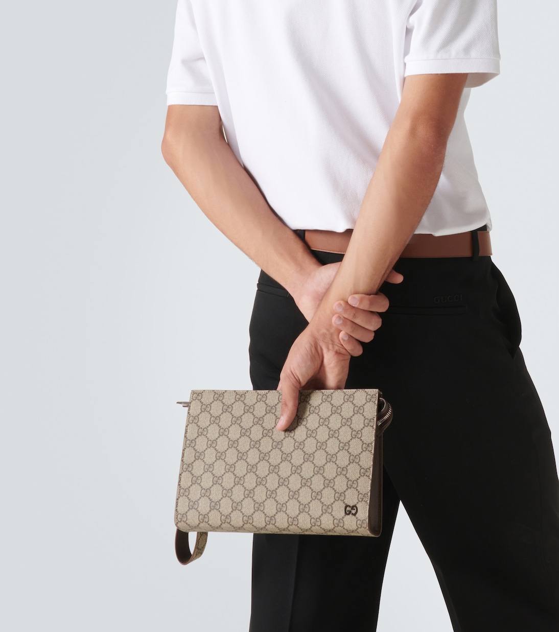 حقيبة باوتش من الكانفاس GG | Gucci
