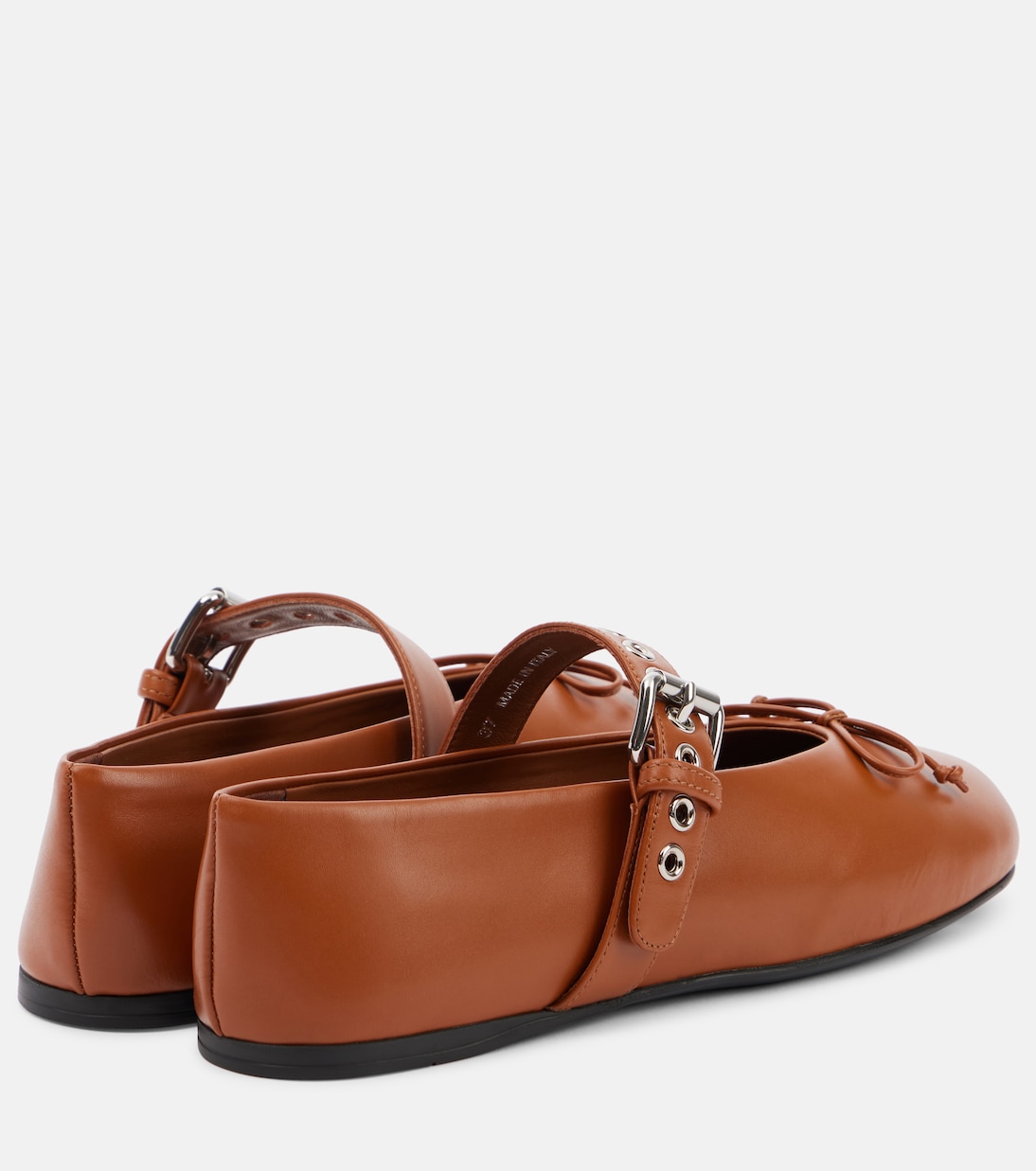 Ballerine in pelle | Miu Miu
