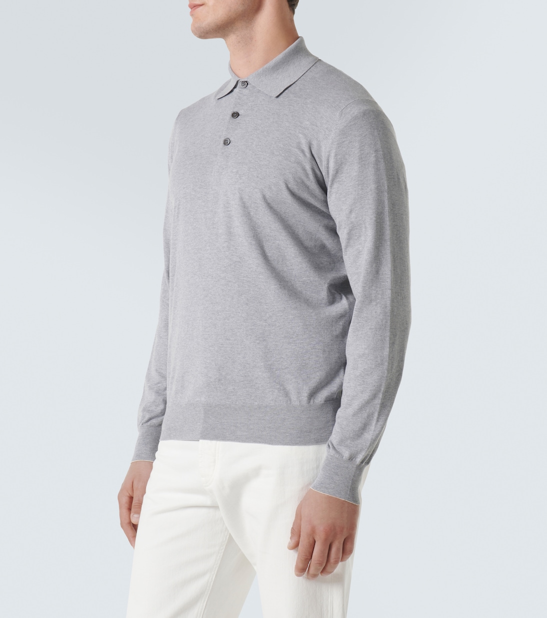 Polopullover aus Baumwolle | Brunello Cucinelli