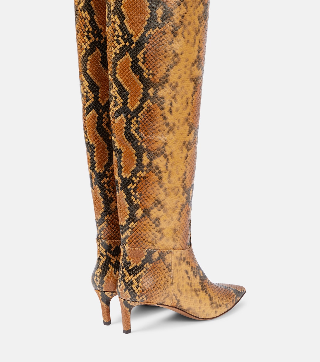 Carolina 55 leather over-the-knee boots | Ulla Johnson