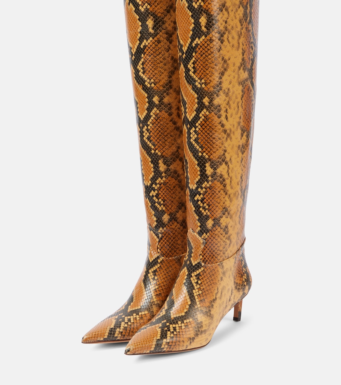 Carolina 55 leather over-the-knee boots | Ulla Johnson