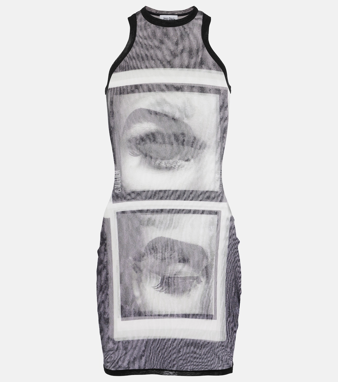 Printed mesh tank top | Jean Paul Gaultier