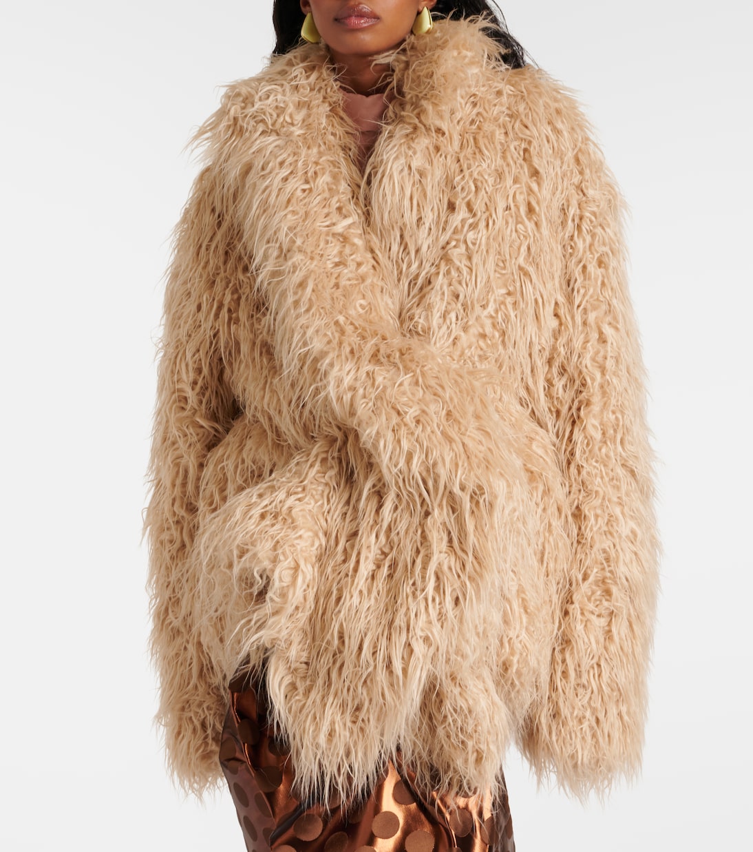 Cappotto in pelliccia sintetica | Dries Van Noten