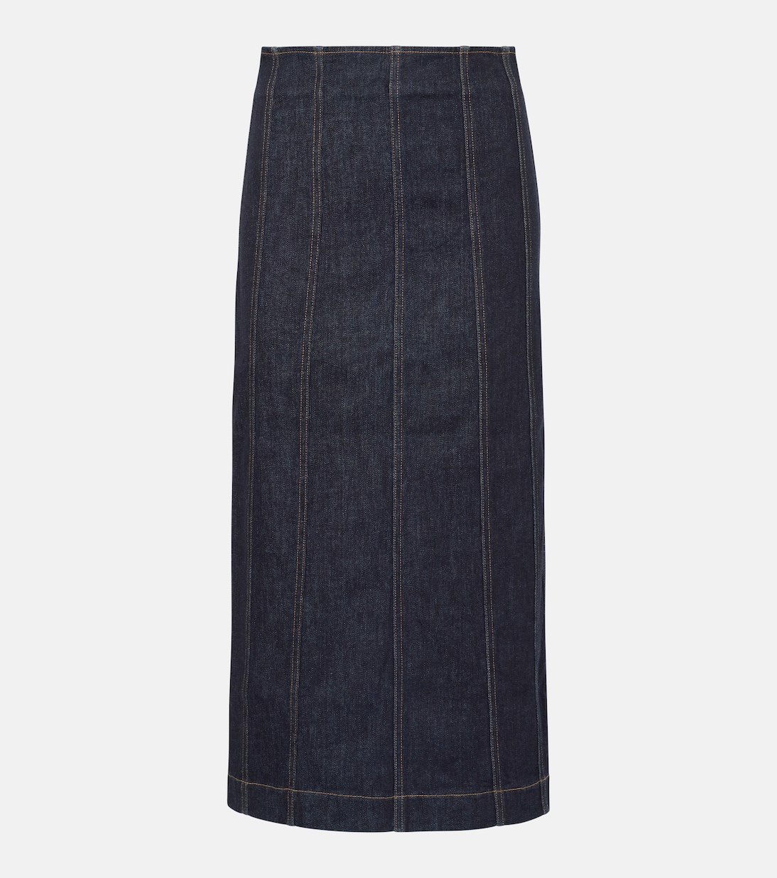 Fiona denim maxi skirt | Veronica Beard