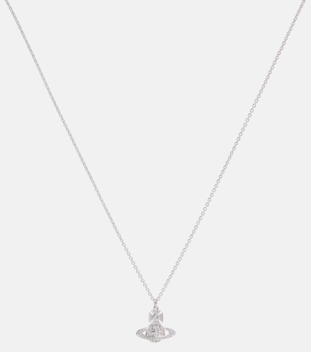 Collana pendente con decorazione orb firmata Vivienne Westwood, stile giovane e unico