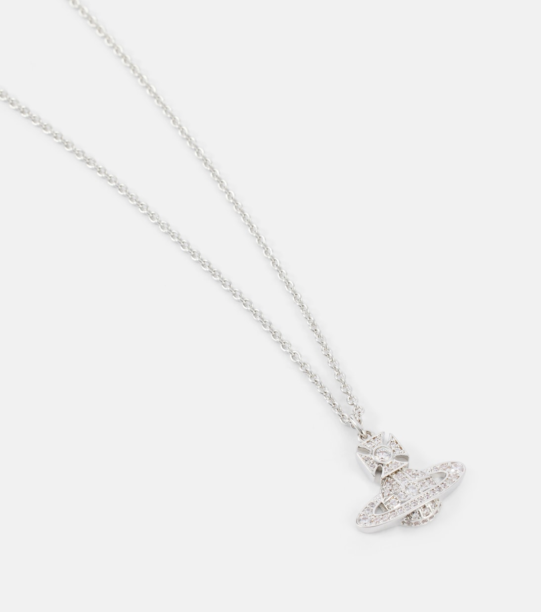 Collana pendente con decorazione orb firmata Vivienne Westwood, stile giovane e unico