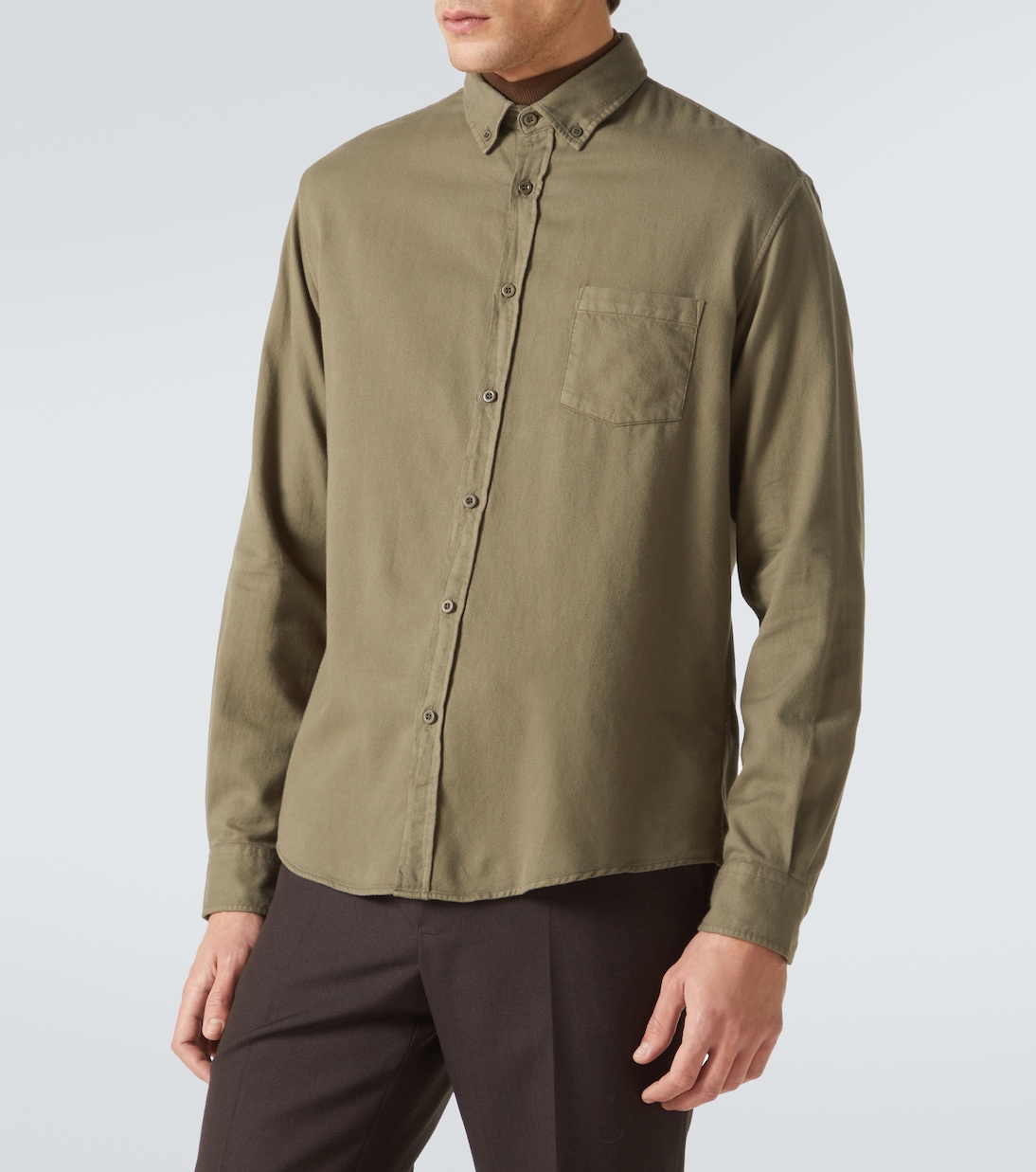Camicia in flanella di cotone | Sunspel