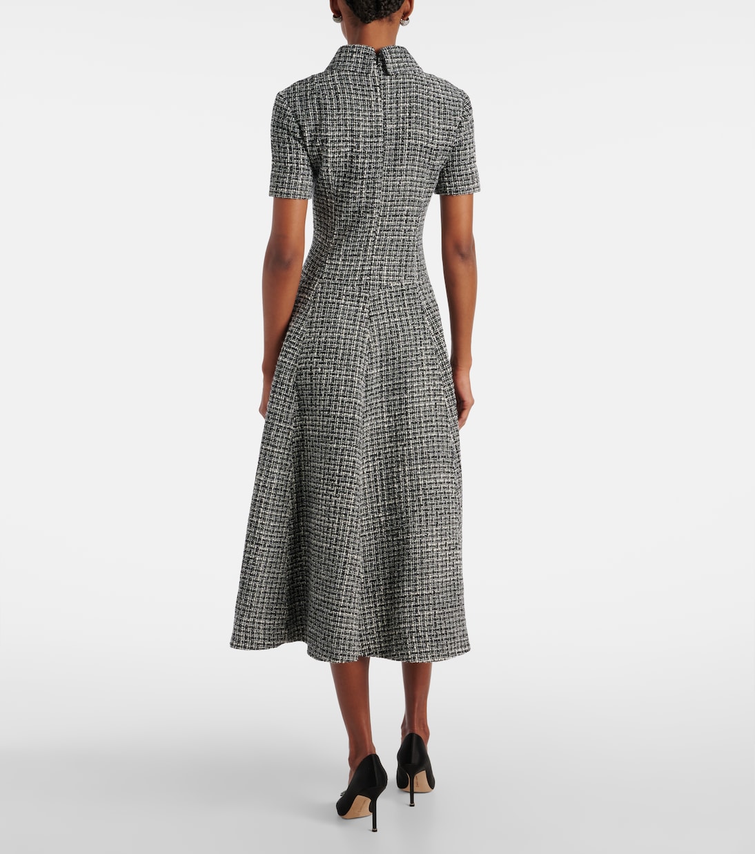 Jody bouclé tweed cockail dress | Emilia Wickstead