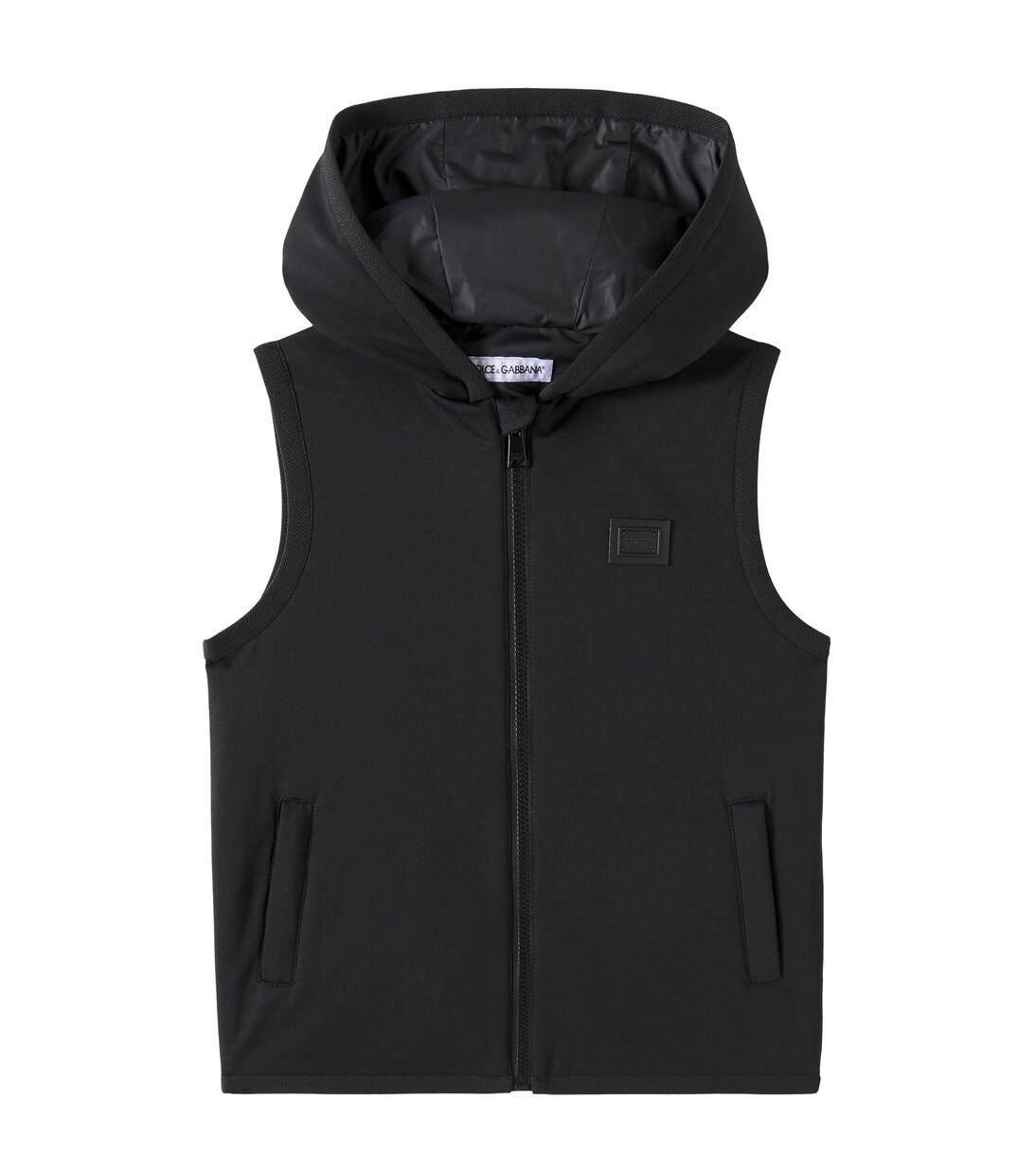 Cotton-blend jersey vest | Dolce&Gabbana Kids