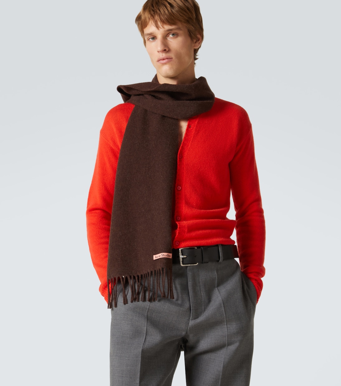 Fringed wool scarf | Acne Studios