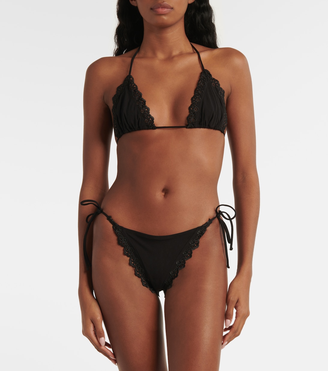 Braga de bikini Cecilia festoneada | Ulla Johnson