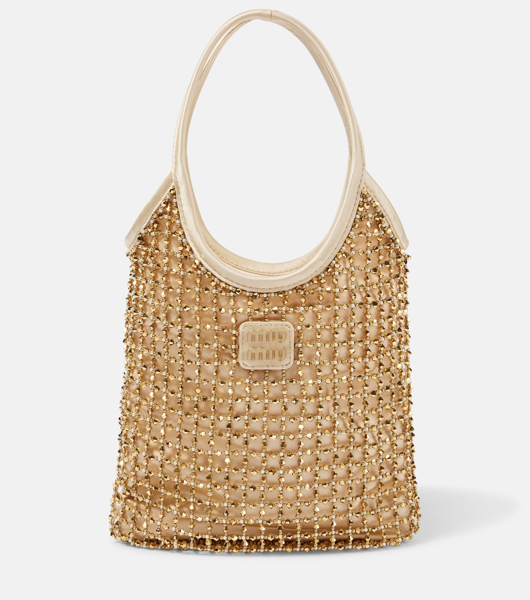 Borsa Ivy Medium con logo | Miu Miu