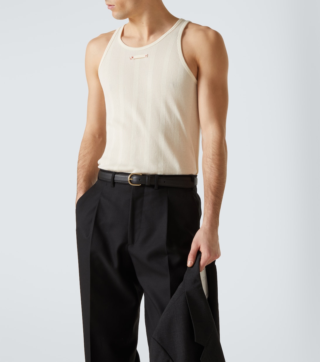 Top Four Stitches aus einem Baumwollgemisch | Maison Margiela