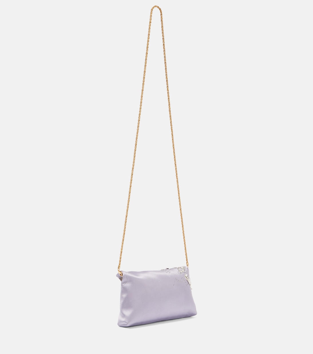 Pochette en satin à ornements | Dries Van Noten