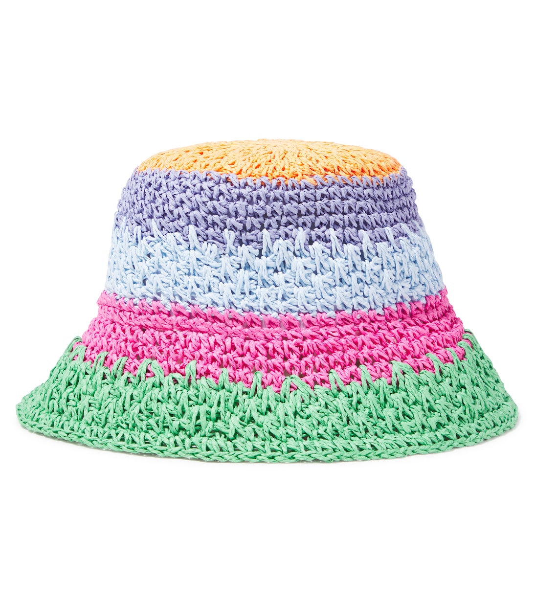 Cappello da pescatore in paglia a righe | Molo