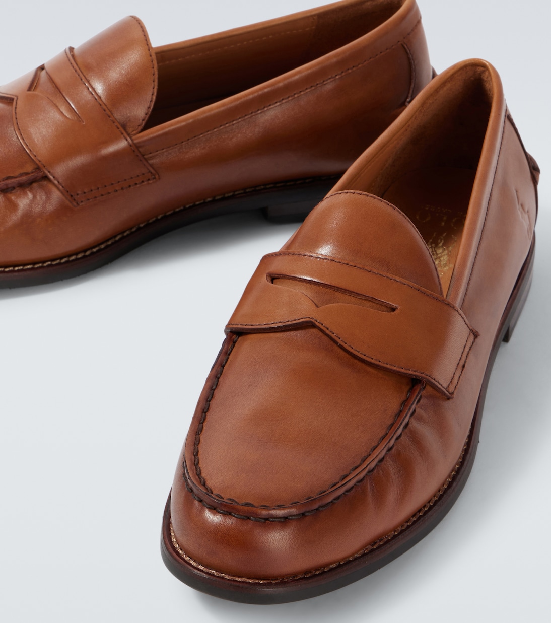 Alston leather penny loafers | Polo Ralph Lauren