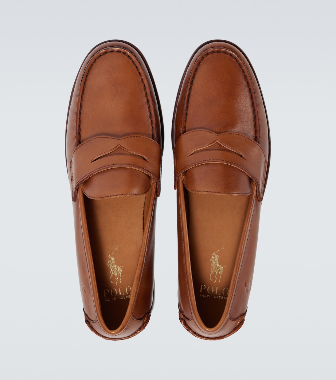 Alston leather penny loafers | Polo Ralph Lauren