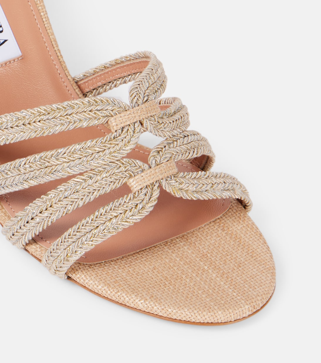Mules Playita 75  | Aquazzura