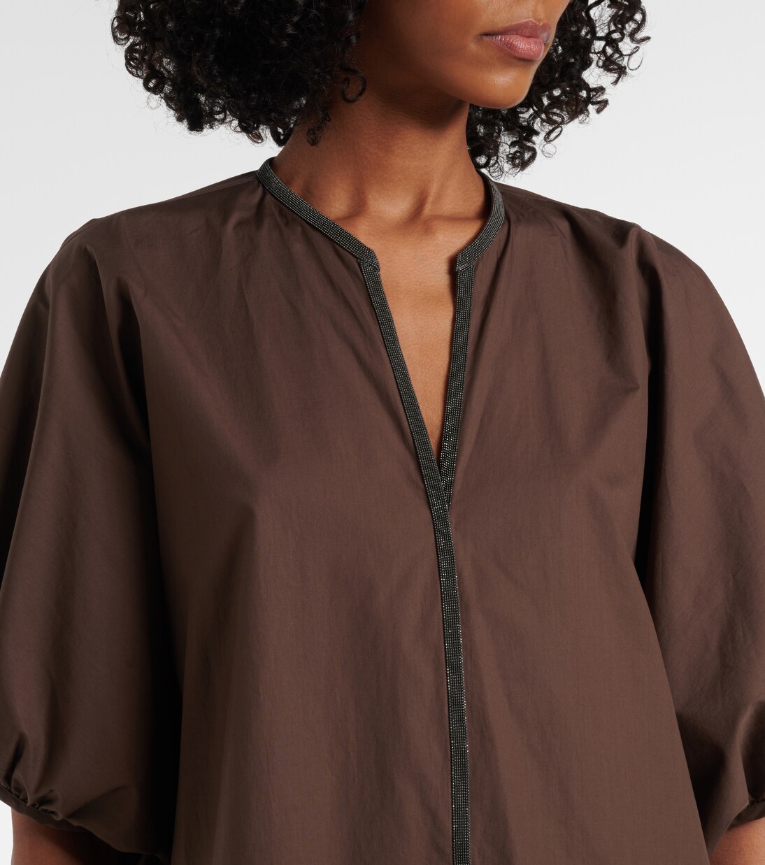 Top Monili in cotone | Brunello Cucinelli