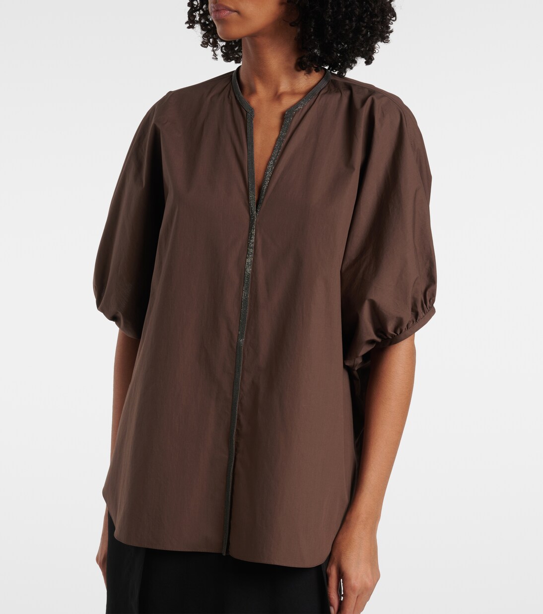 Top Monili in cotone | Brunello Cucinelli