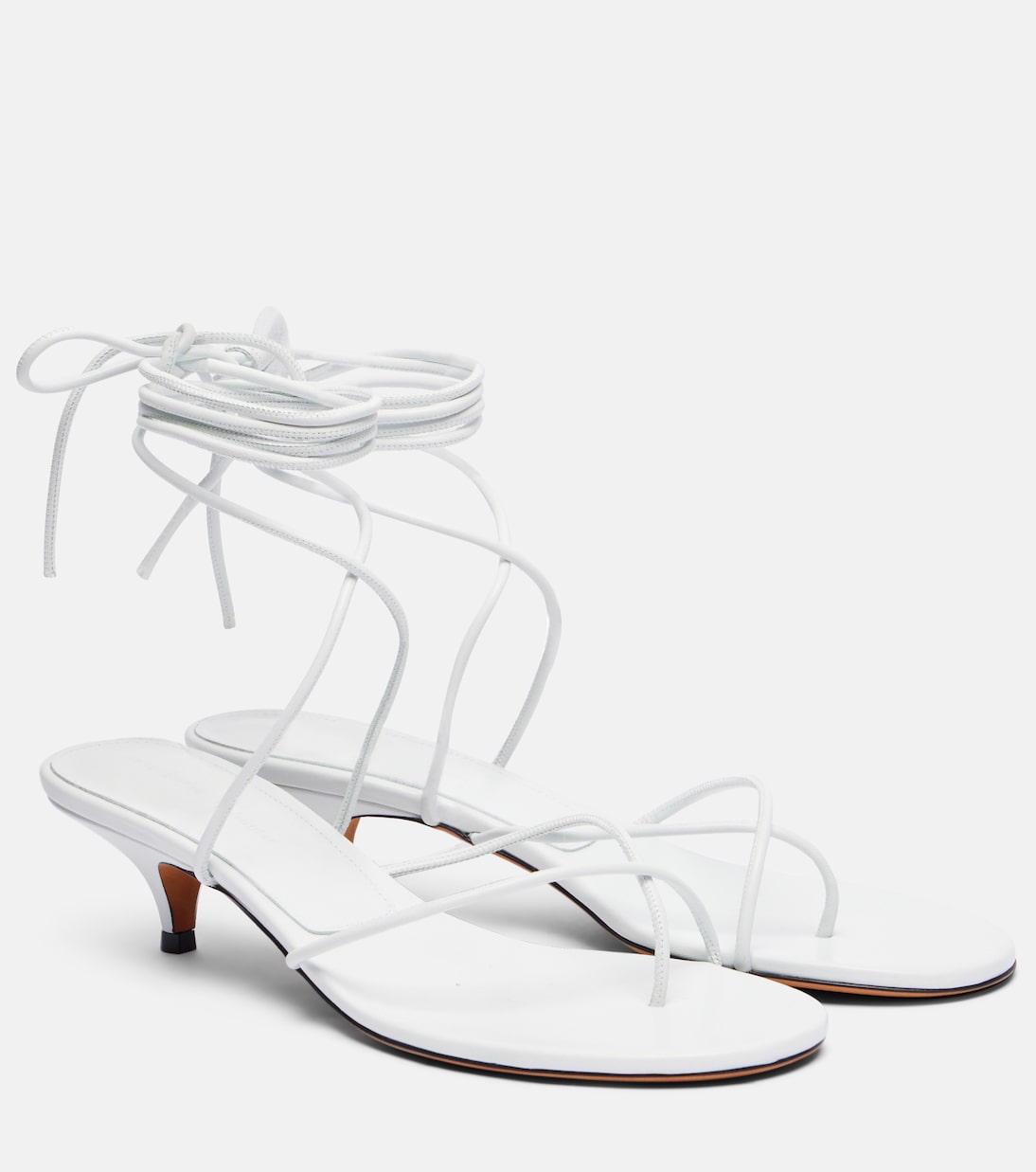 Slash Tie 40 leather sandals | Proenza Schouler