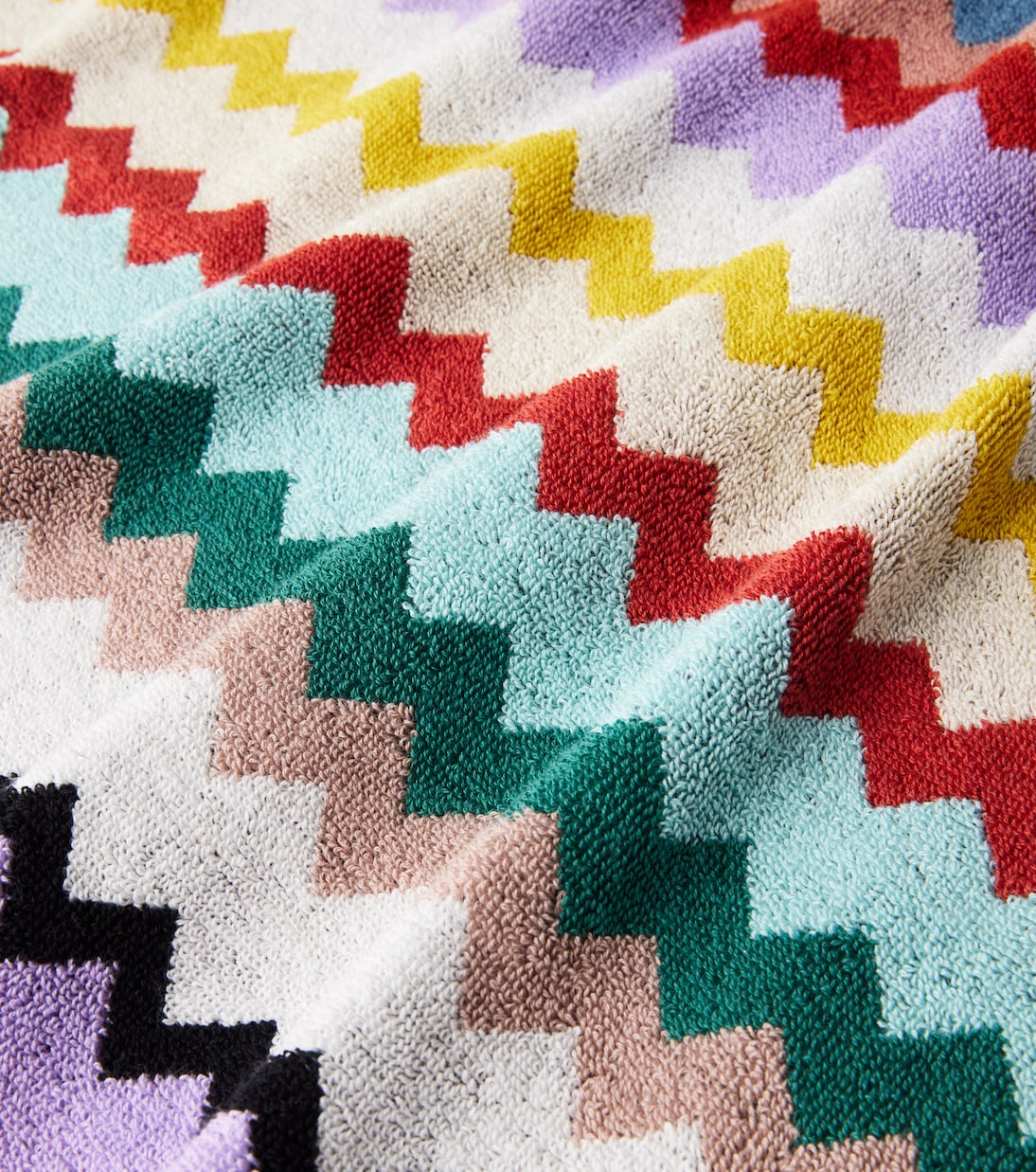 Riverbero Zigzag terry beach towel | Missoni