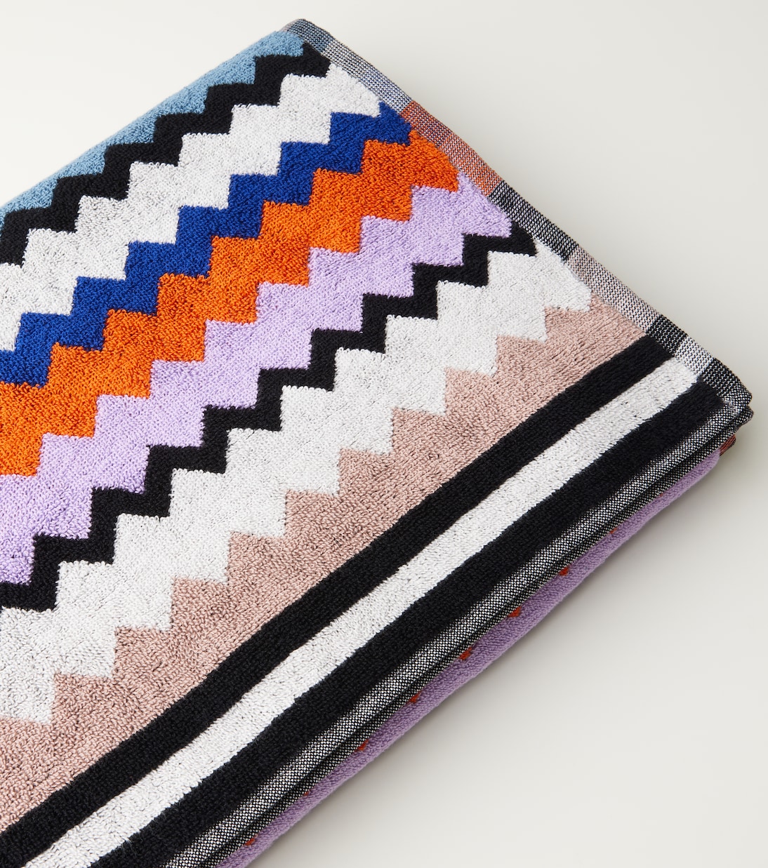 Riverbero Zigzag terry beach towel | Missoni