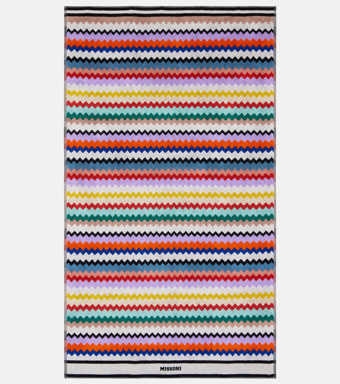Riverbero Zigzag terry beach towel | Missoni