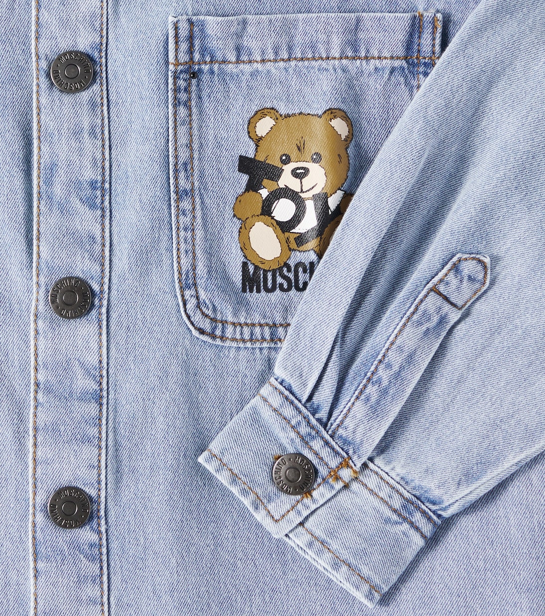 Jeanshemd Teddy Bear | Moschino Kids