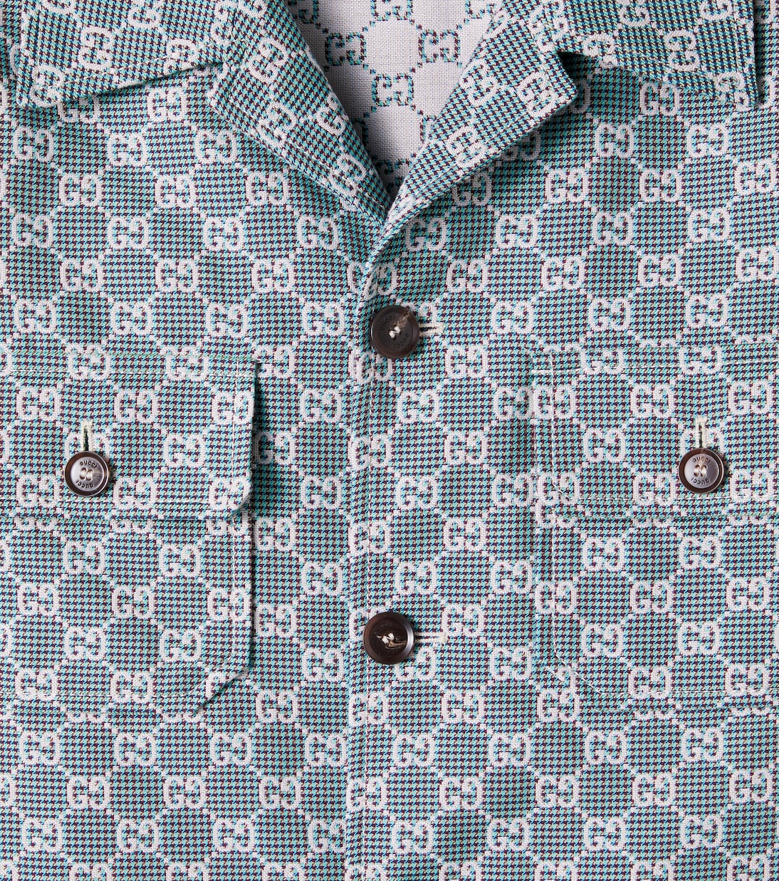 GG cotton houndstooth jacket  | Gucci Kids