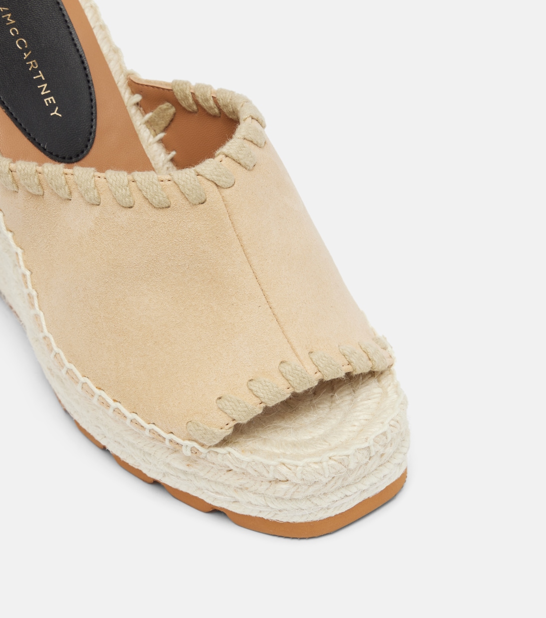 Faux suede wedge espadrilles | Stella McCartney