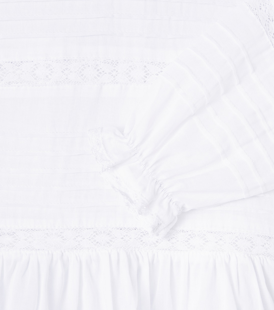Orchid lace-trimmed cotton dress | Konges Sløjd