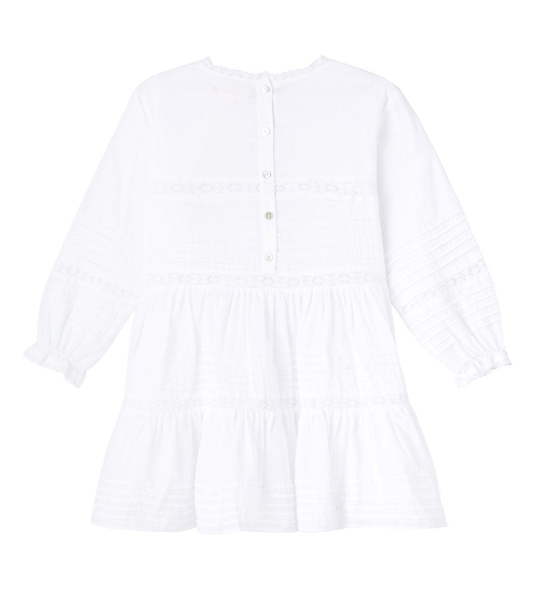 Orchid lace-trimmed cotton dress | Konges Sløjd