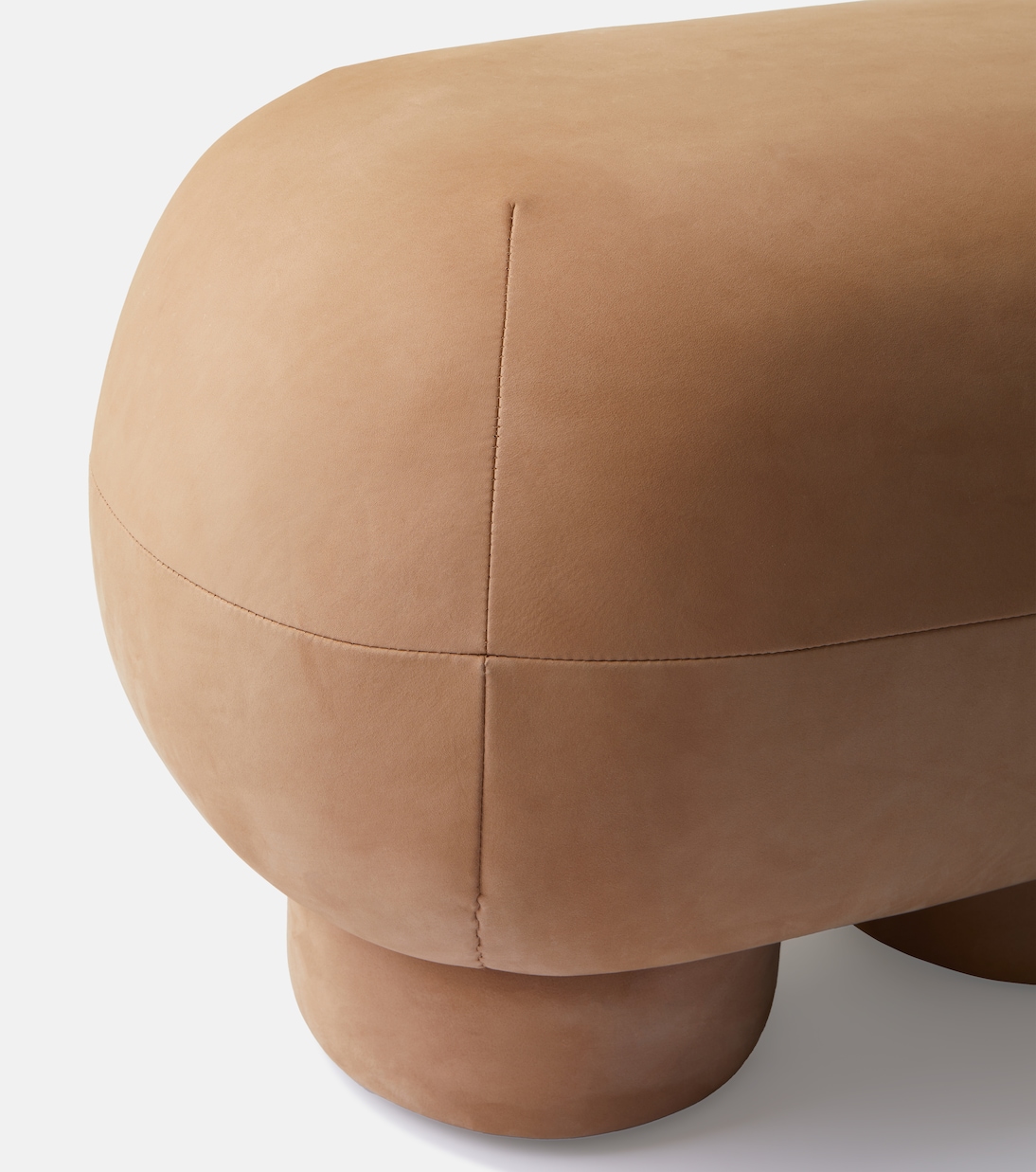 Big Foot Bench Petit leather stool | 101 Copenhagen
