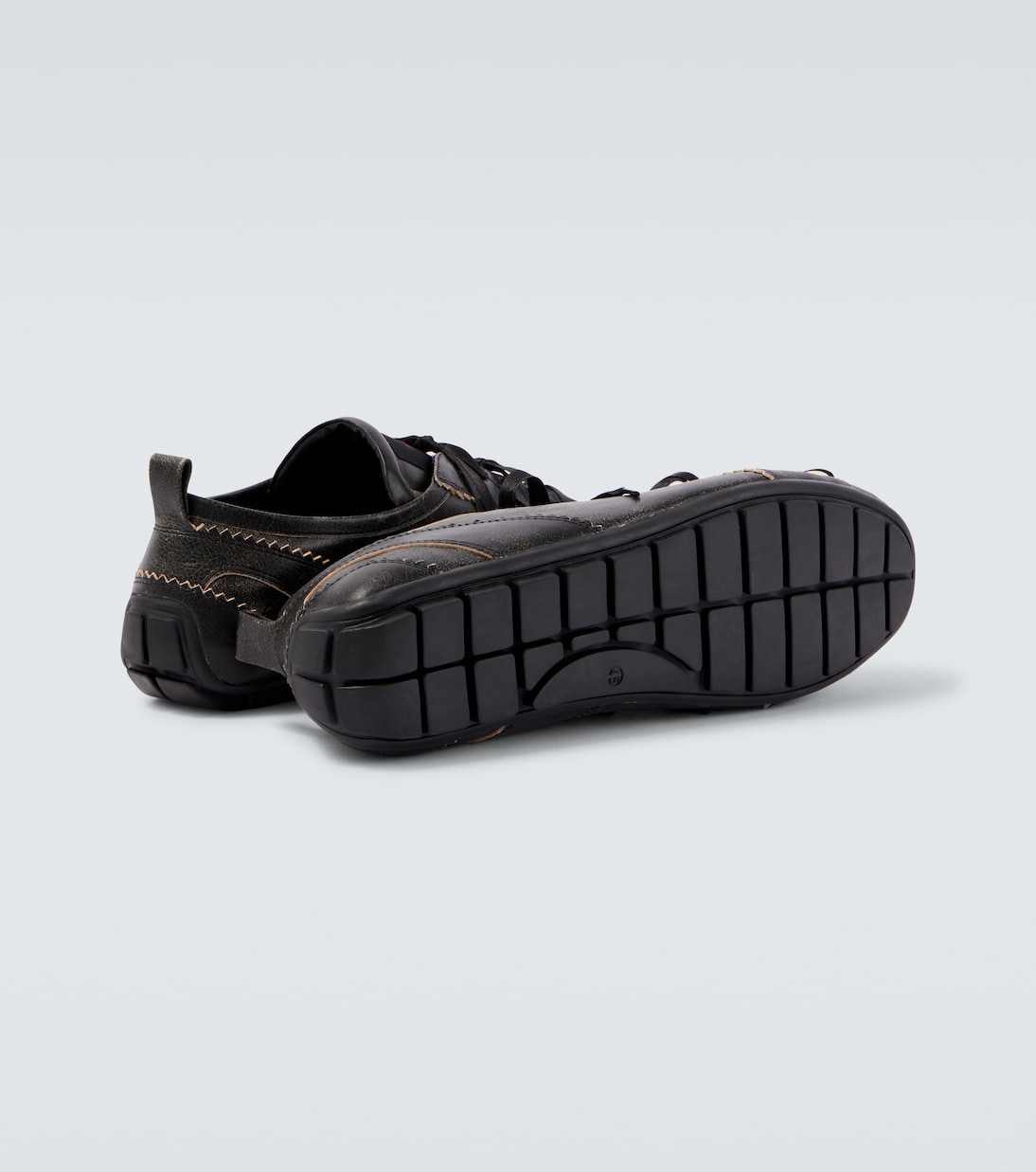 Ballerina Grip leather sneakers | Simone Rocha