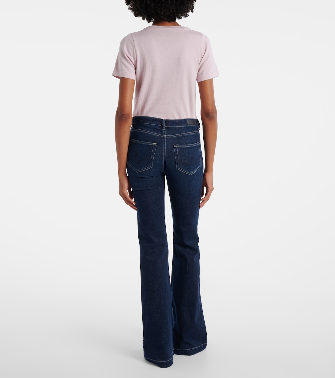 Tropea high-rise flare jeans | AG Jeans