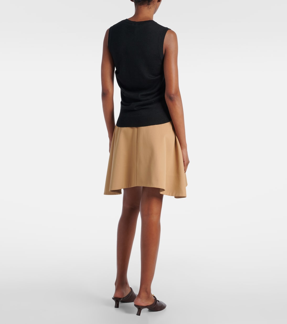 Anagram cashmere and silk top | Loewe