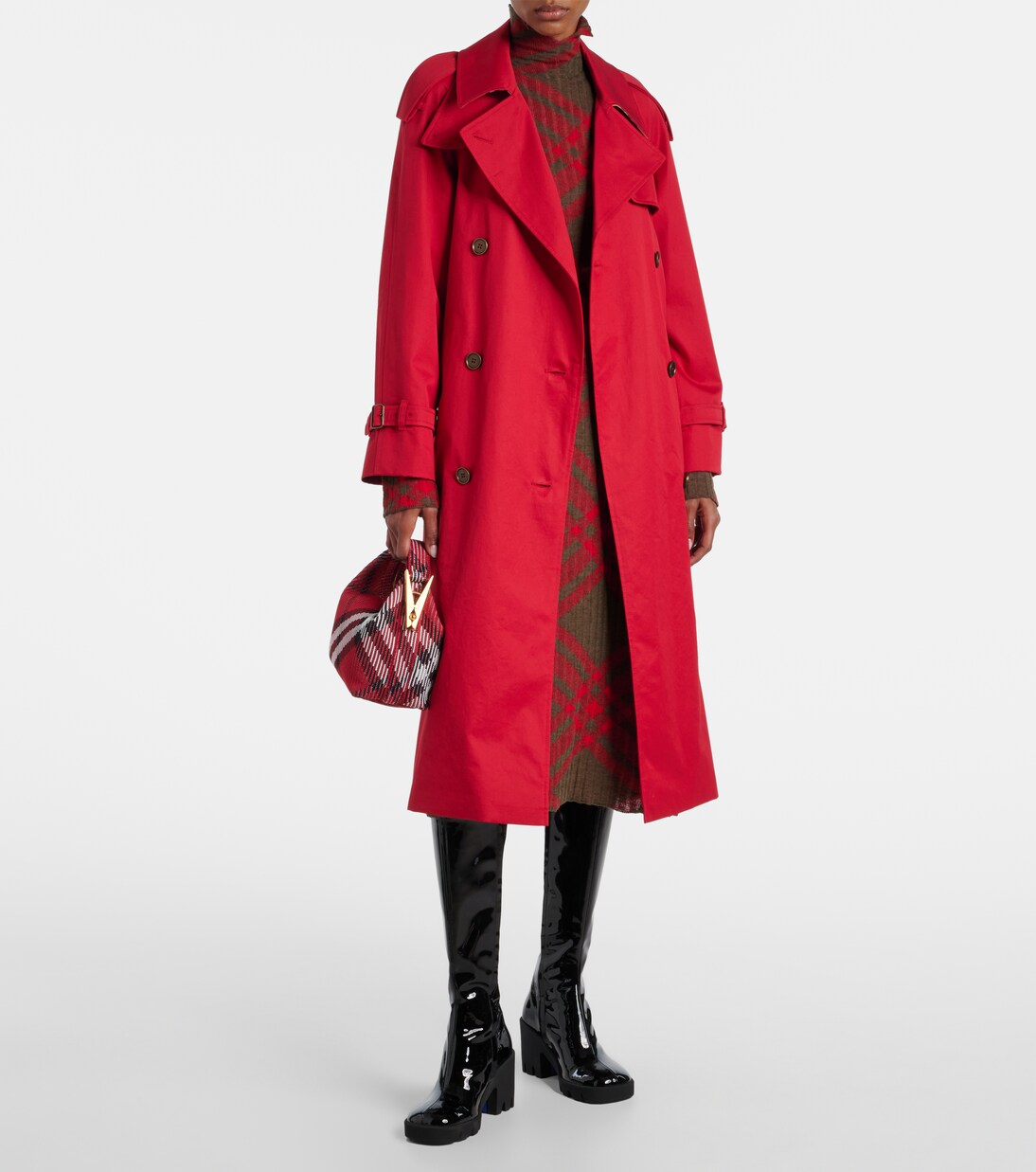 Castleford cotton gabardine trench coat | Burberry