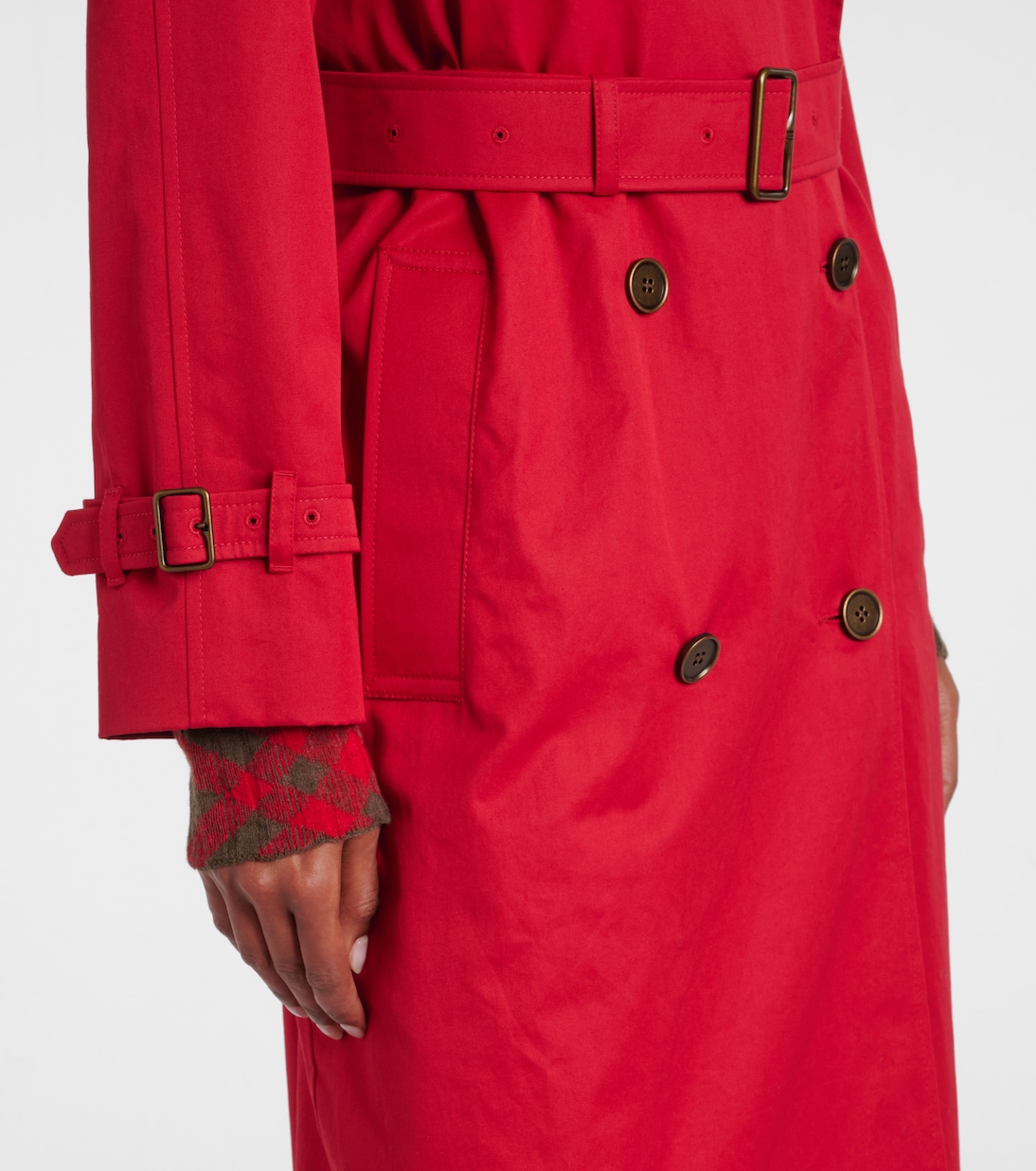Castleford cotton gabardine trench coat | Burberry