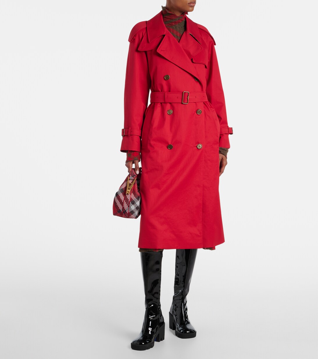 Castleford cotton gabardine trench coat | Burberry