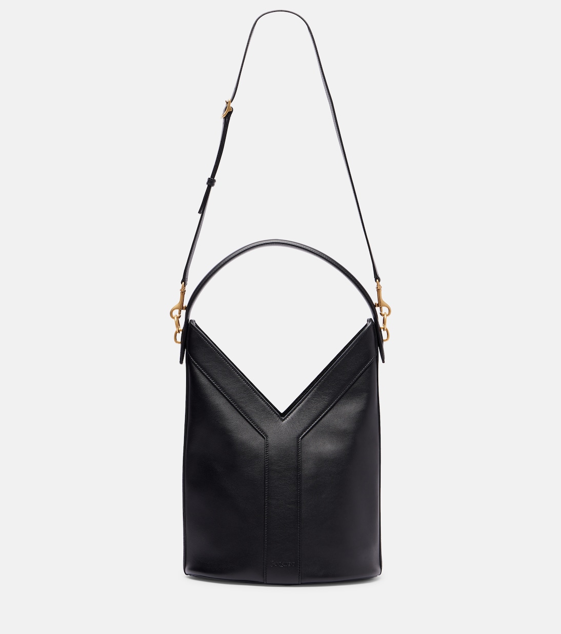 Sac seau Y en cuir | Saint Laurent